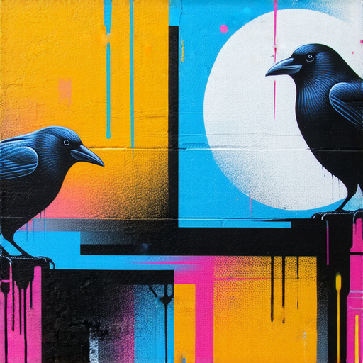 探討塗鴉和烏鴉的英文表達及其文化意義