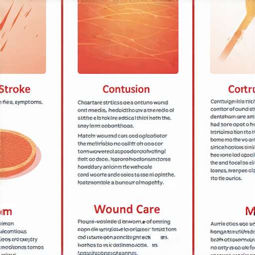 中暑、青口與傷口的英文對照與解釋分享