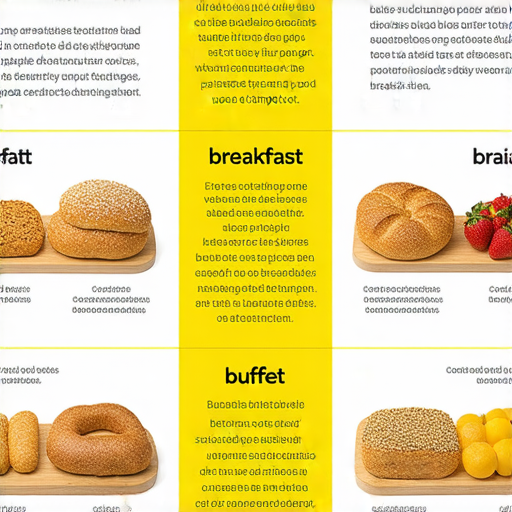 自助餐與早餐的英文翻譯及用法介紹