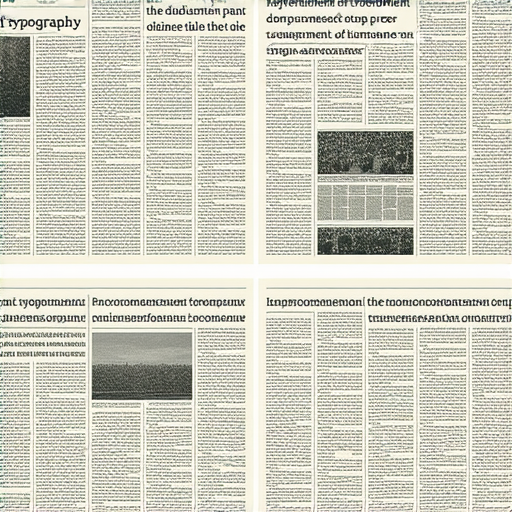 不同款式的英文格式與過去及新報紙的研究分析