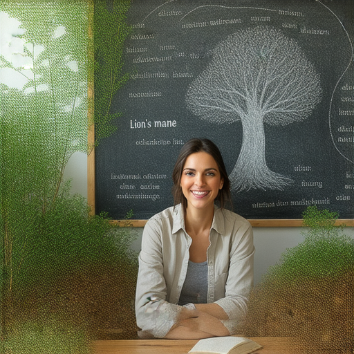 「探索猴頭菇的神秘力量，搭配一對一外籍英文老師，讓你學英文更有趣！」