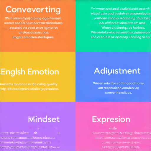 如何冷靜地將情緒轉換為英文表達技巧