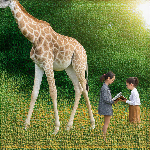 「揭開長頸鹿的神秘面紗！快來學英文，與外籍老師一起探索語言的奇妙世界！」