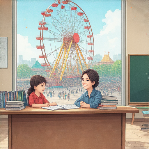 「讓你的英文像摩天輪一樣高！立即體驗我們的外籍老師一對一教學！」