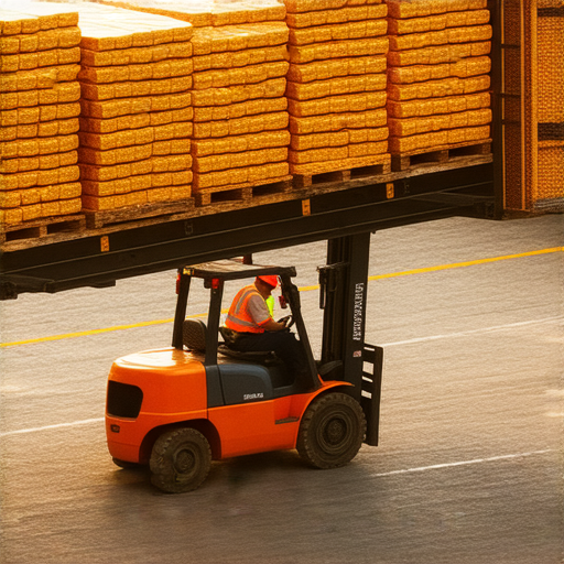 「搬運大型可燃物料，選擇這款動力堆高機，安全高效！快來了解我們的搬屋服務！」