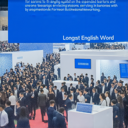 「你知道最長的英文單字是什麼嗎？來了解英文、會務及會展的奧秘，還有外籍老師一對一教學服務！」