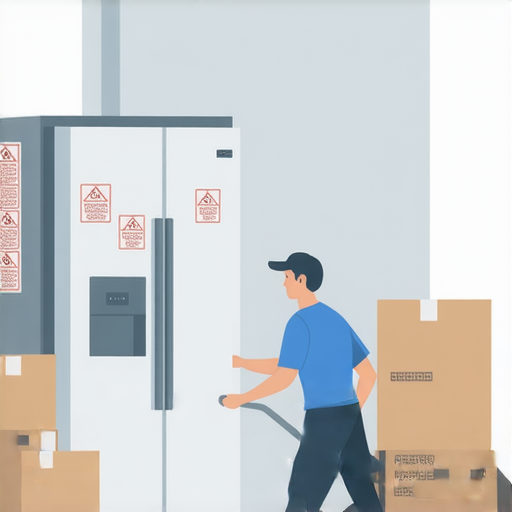 「探索億搬運的秘訣！如何安全搬運冰箱，讓你的搬屋更輕鬆！」