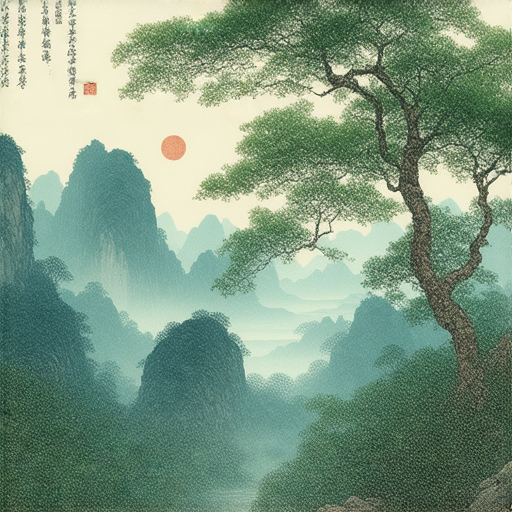 "揭開山水畫的魅力與山竹的奧秘，立即學習英文豐富你的知識！"