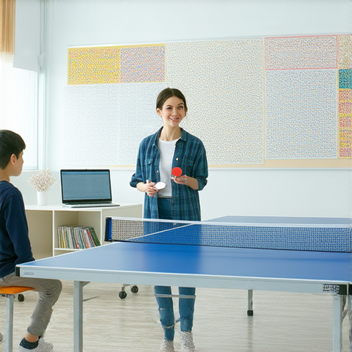 「探索樂理與乒乓球的英文世界！立即報名外籍老師一對一教學，提升你的英文能力！」