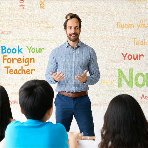 「掌握英語關鍵詞！立即預約外籍老師，打造流利英語！」