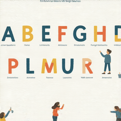 "解碼英文字母：探索二十六個字母的魔力，立即報名一對一外籍教師教學！"