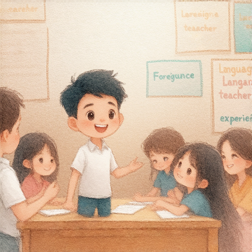 「亞伯拉罕與亞麻仁，學英文的奇妙旅程，馬上預約外籍老師體驗吧！」