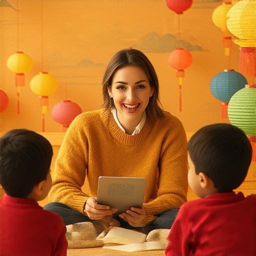 「發現燈籠的英文世界，還有外籍老師一對一教學助你精進英語！探索更多！」