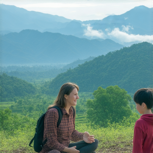 「享受大自然與旅程！來體驗一對一外籍英文教學，開啟你的英文之旅！」