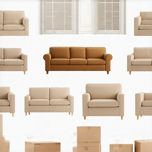 搬屋過程中的大型家俬優惠介紹，展示各式家俬選擇，搭配搬遷服務，幫助客戶輕鬆享受無縫搬遷體驗。