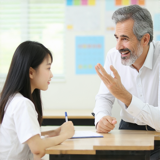 「突破爭取困境，與外籍英文老師一對一學習，開啟機會之門！」