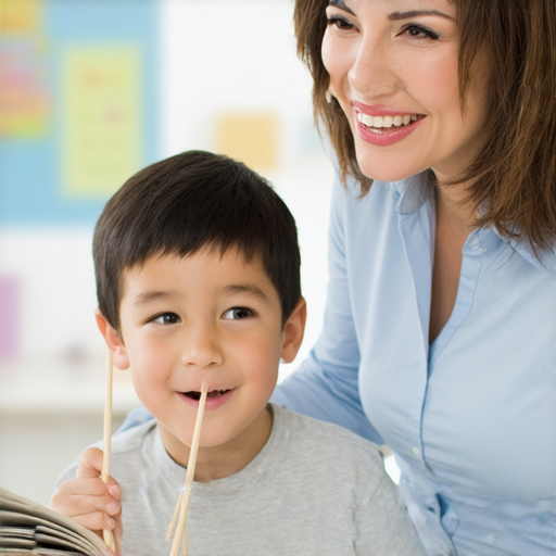 「用筷子學英文？突破語言障礙，立即報名外籍老師一對一教學！」