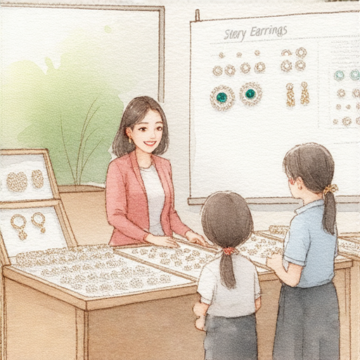 《耳環背後的故事，你真的了解嗎？立刻報名外籍老師一對一英文課程，深入探索！》