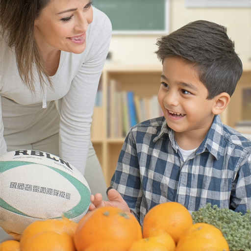 「學好英文從橄榄球到橘子！探索外籍老師一對一教學的魅力！」