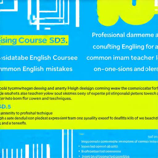 「迷惑英文：解密常見錯誤，立即報名外籍老師一對一教學！」