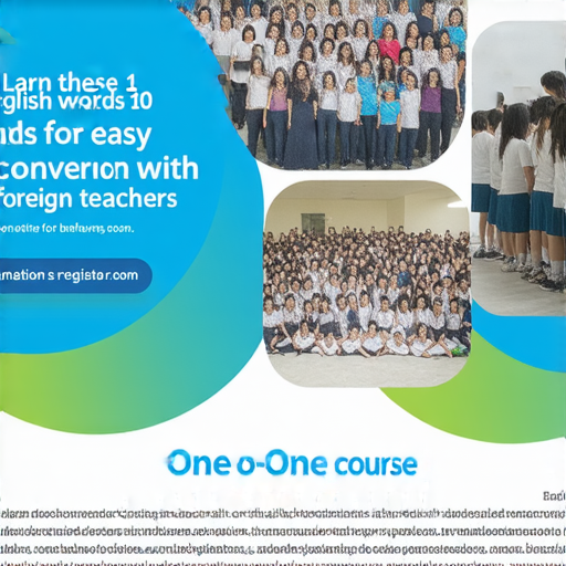 「學會這10個英文詞彙，讓你與外籍老師輕鬆對話！立即報名一對一課程！」