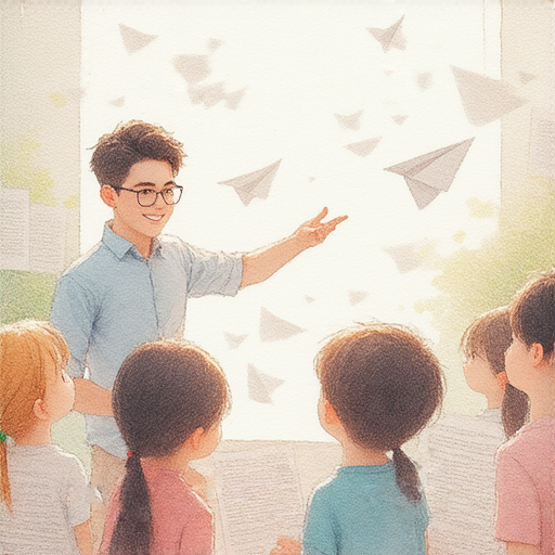 「探索紙的奇妙世界：從紙飛機到紙上談兵，讓外籍英文老師帶你一起學習！」