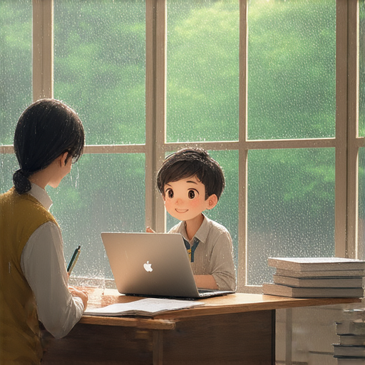 "驟雨中的英語學習秘訣：與外籍老師一對一輕鬆掌握！立即探索！"