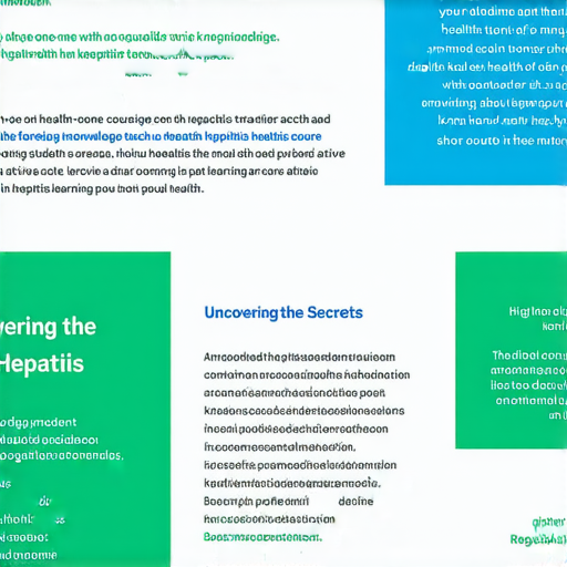 "揭開肝炎的祕密！立即報名外籍老師一對一課程，學習相關知識！"