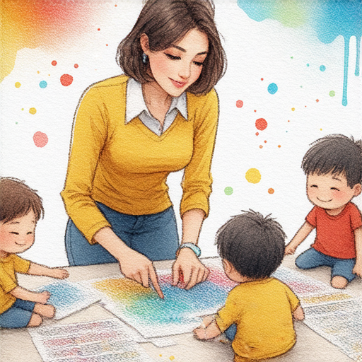 "Unlocking Colorful Learning: 一對一外籍英文教師陪你探索彩印與彩虹的奧秘！"