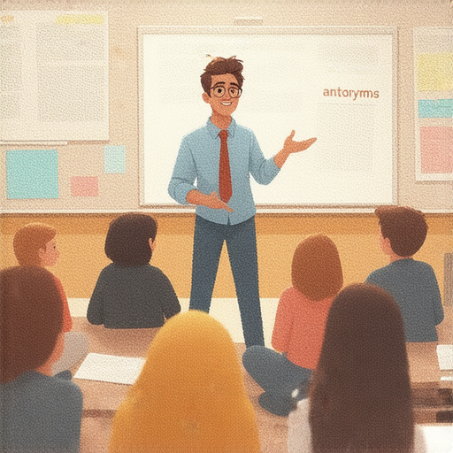 「揭開反義詞的神秘面紗，與我們的外籍英文老師一起探索反之亦然的世界！」