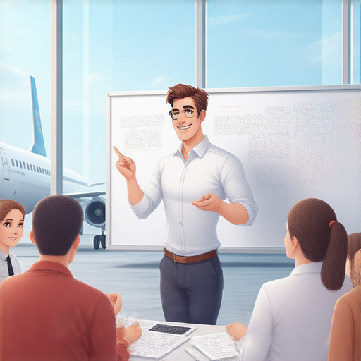 「飛越語言障礙！立即體驗外籍英文老師一對一教學，助你快速提升機組人員英語溝通能力！」