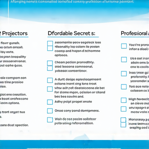 「探索迷你投影機的平價秘訣！發現缺點、租借選擇及維修專業服務！」