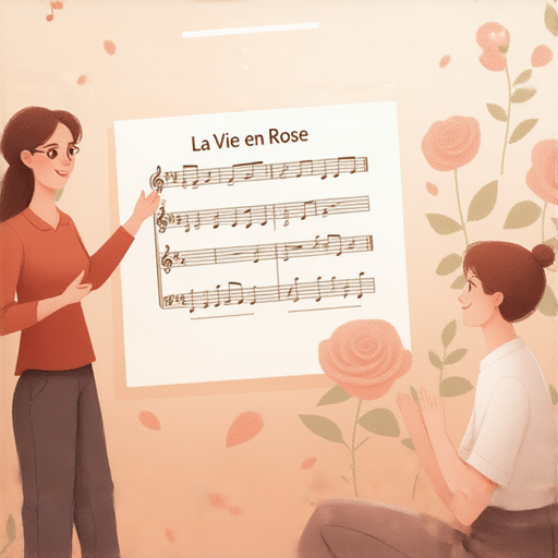 「探索《La Vie en Rose》的秘密：提升你的英語，立即體驗外籍教師一對一教學！」