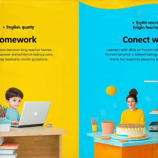 「提升英語能力！探索‘做功課’到‘做蛋糕’的多種英文表達，立即聯繫我們的外籍老師！』