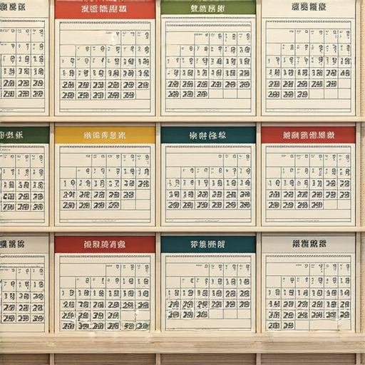 探索香港的多種日曆和萬年曆選擇與特色