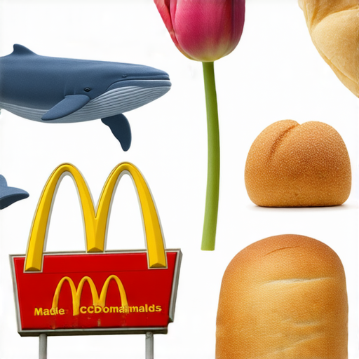 英文詞彙大集合：鬱金香、鯨魚、麥當勞、麵包等多樣選擇