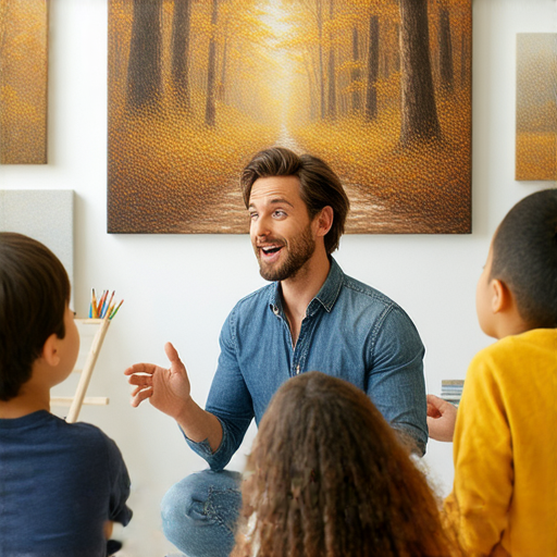 「解密畫作背後的故事！外籍英文老師教你趣味英文學習，立即報名體驗！🎨🔍」