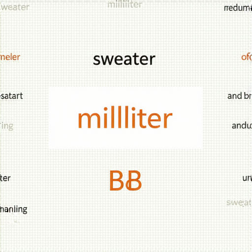 深入了解英文相關詞彙：毛衣、毫升、民宿及更多常用詞！