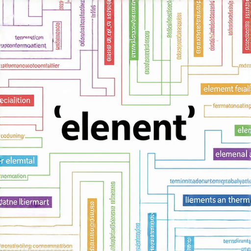 探索英文中的元與元素及其相關詞彙的使用與意義
