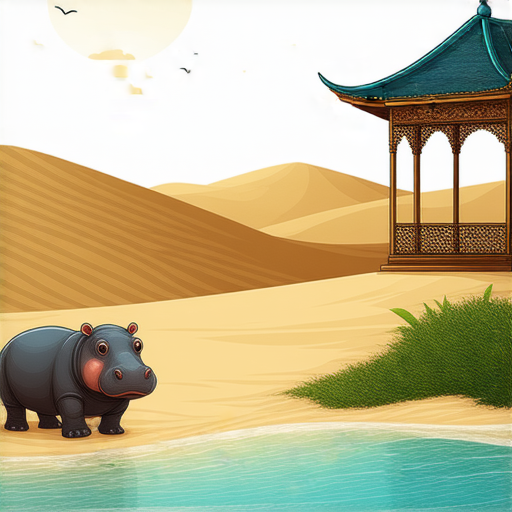 探索英文名詞的奇妙世界：沙漠、河馬與涼亭等詞彙解析