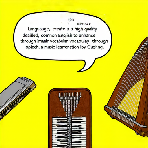 探索英文常用詞匯：口琴、口頭禪、古箏等表達技巧！