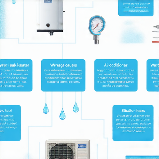 如何有效處理各種漏水問題包括水爐與冷氣機漏水！