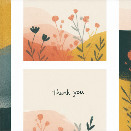 創意感謝卡與旗幟設計讓每份感謝更有心意