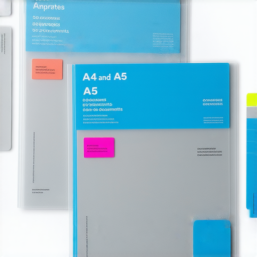 探索A4與A5的奧秘！掌握文件收納與透明膠片的最佳實踐，立刻提升你的辦公效率！