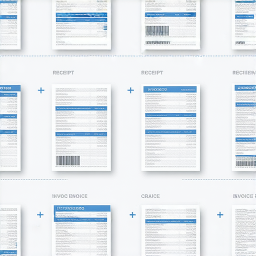 各類收據發票樣本與範本介紹解析
