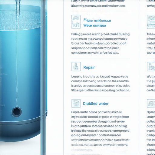 水箱常見問題解析：漏水、加水及蒸餾水使用指南