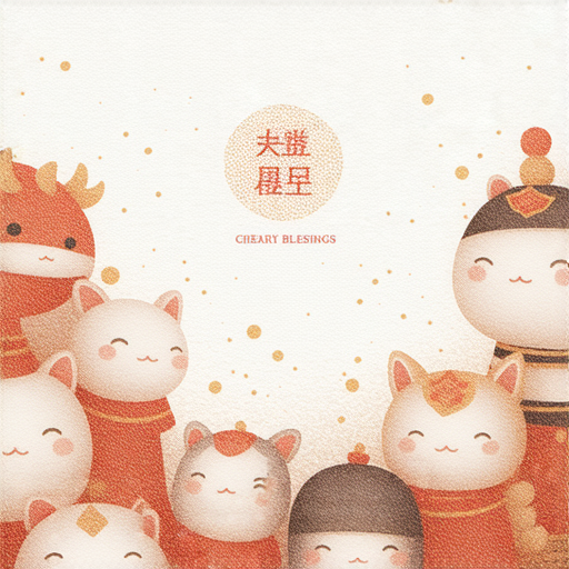 創意揮春卡通圖分享，迎接新年祝福的最佳選擇