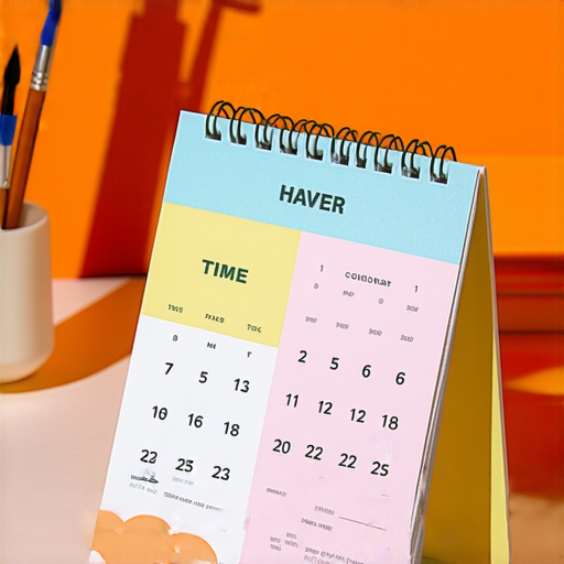 創意月曆座枱設計輕鬆提升桌面美感與實用性