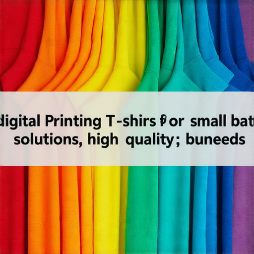 印刷T恤與柯式數碼印刷服務推薦少量印刷解決方案