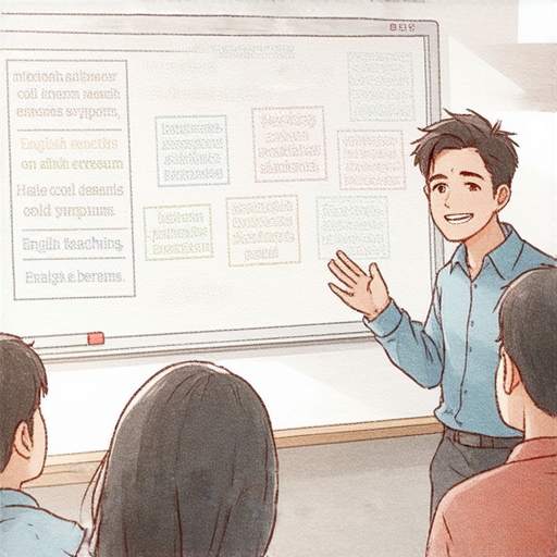 「擺脫感冒困擾，探索英文學習之道！讓專業外籍老師助你流利對話！」